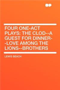 Four One-Act Plays