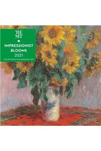 Impressionist Blooms 2021 Mini Wall Calendar