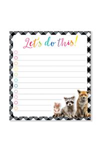 Woodland Whimsy Let's Do This! Notepad