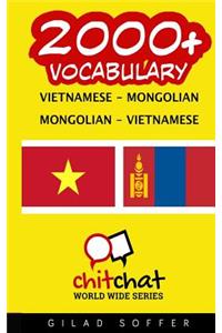 2000+ Vietnamese - Mongolian Mongolian - Vietnamese Vocabulary