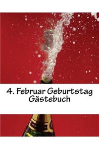 4. Februar Geburtstag Gästebuch