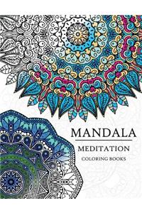 Mandala Meditation Coloring Book