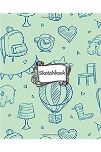 Sketchbook Kids Stuff Pattern