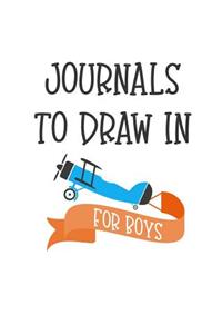 Journals To Draw In For Boys