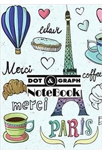 Notebook Dot-grid,graph Sketchy Paris