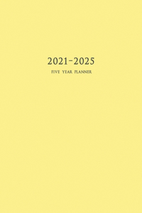 2021-2025 Five Year Planner