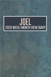 JOEL 2020 Week/Month View Diary