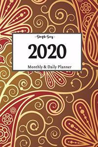 2020 Planner Daily and Monthly