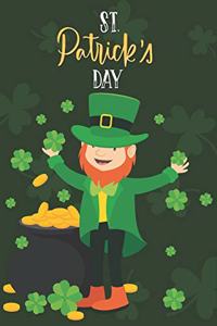 Happy St patrick's Day Composition Notebook Gift
