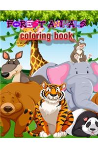 Forest Animals coloring book