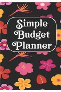 Simple Budget Planner