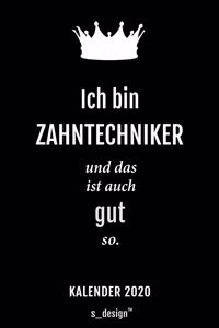 Kalender 2020 für Zahntechniker