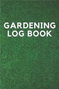 Gardening Log Book