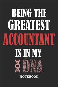 Being the Greatest Employee is in my DNA Notebook