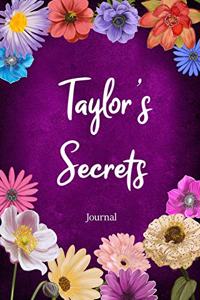 Taylor's Secrets Journal