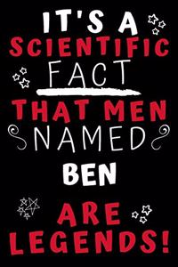 It's A Scientific Fact That Men Named Ben Are Legends!