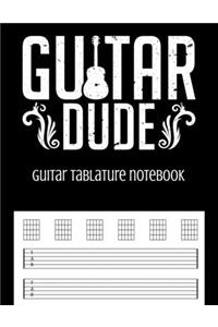 Guitar Tablature Notebook