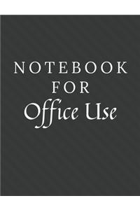 Notebook For Office Use