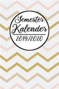 Semester Kalender 2019 / 2020