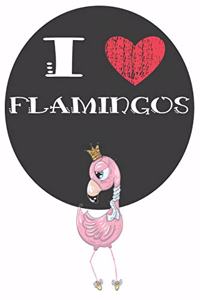 I Heart Flamingos