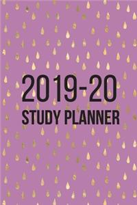 Study Planner - Sept 2019 to Aug 2020 - Weekly Spread Revision Planner