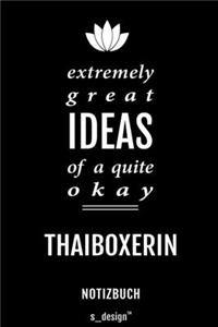 Notizbuch für Thaiboxer / Thaiboxerin