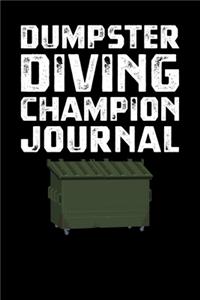 Dumpster Diving Champion Journal