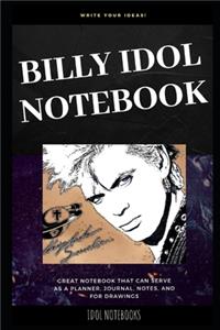 Billy Idol Notebook