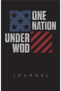 One Nation Under Wod Patriotic Journal