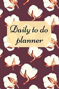 Daily to do planner