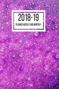 2018-19 Planner Weekly and Monthly