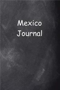 Mexico Journal Chalkboard Design