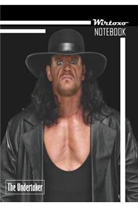 Notebook: The Undertaker Medium College Ruled Notebook 130 Page Lined 7 X 10 in (17.78 X 25.4 CM)