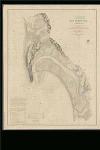 Vintage Map of San Diego Bay from 1859 - California Journal
