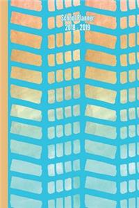 School Planner 2018 - 2019 Academic Year Blue Ripple