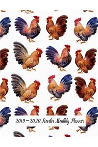 2019-2020 Rooster Monthly Planner