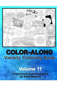 Color Along Variety Coloring Book Volume 11