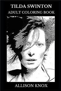 Tilda Swinton Adult Coloring Book
