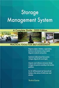 Storage Management System A Complete Guide - 2020 Edition