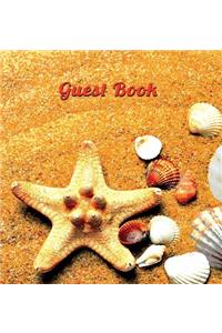 GUEST BOOK FOR VACATION HOME (Hardcover), Visitors Book, Guest Book For Visitors, Beach House Guest Book, Visitor Comments Book.