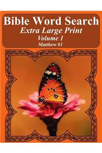 Bible Word Search Extra Large Print Volume 1