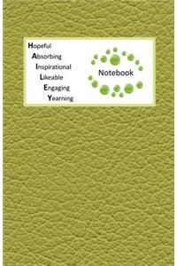 Hopeful Absorbing Inspirational Likeable Engaging Yearning Notebook