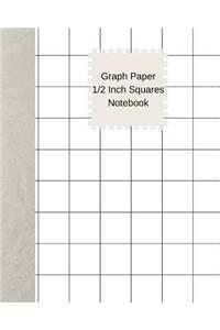 Graph Paper 1 Inch Squares Notebook