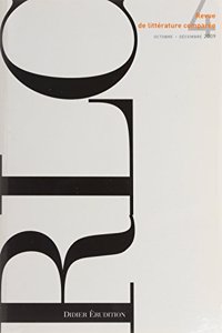 Revue de Litterature Comparee - N4/2009