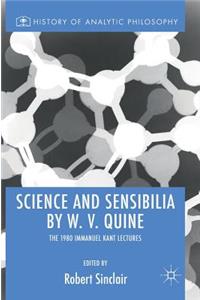Science and Sensibilia by W. V. Quine