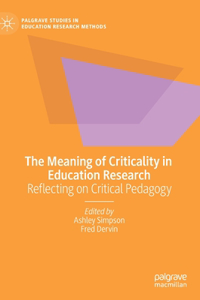 Meaning of Criticality in Education Research