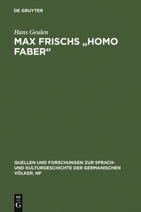 Max Frischs Homo Faber