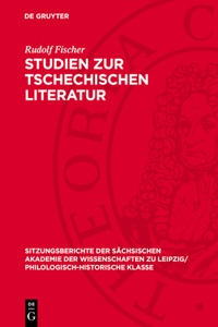 Studien Zur Tschechischen Literatur