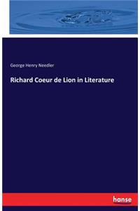 Richard Coeur de Lion in Literature