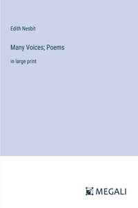 Many Voices; Poems